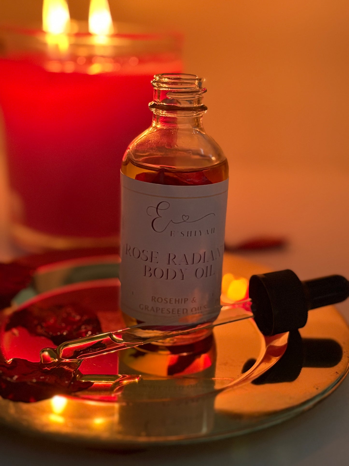 Rose Radiant Body Oil (2oz)