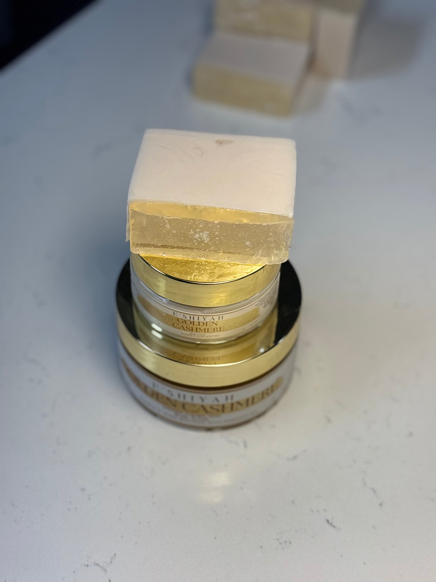 Golden Cashmere Luxe Trio