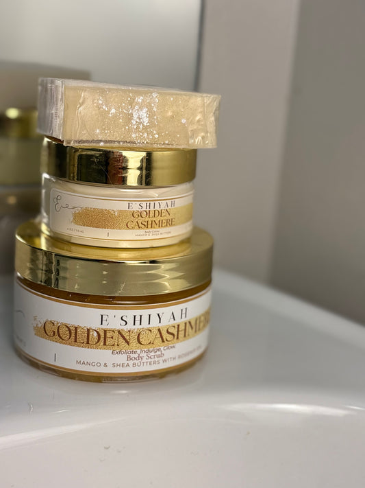 Golden Cashmere Luxe Trio