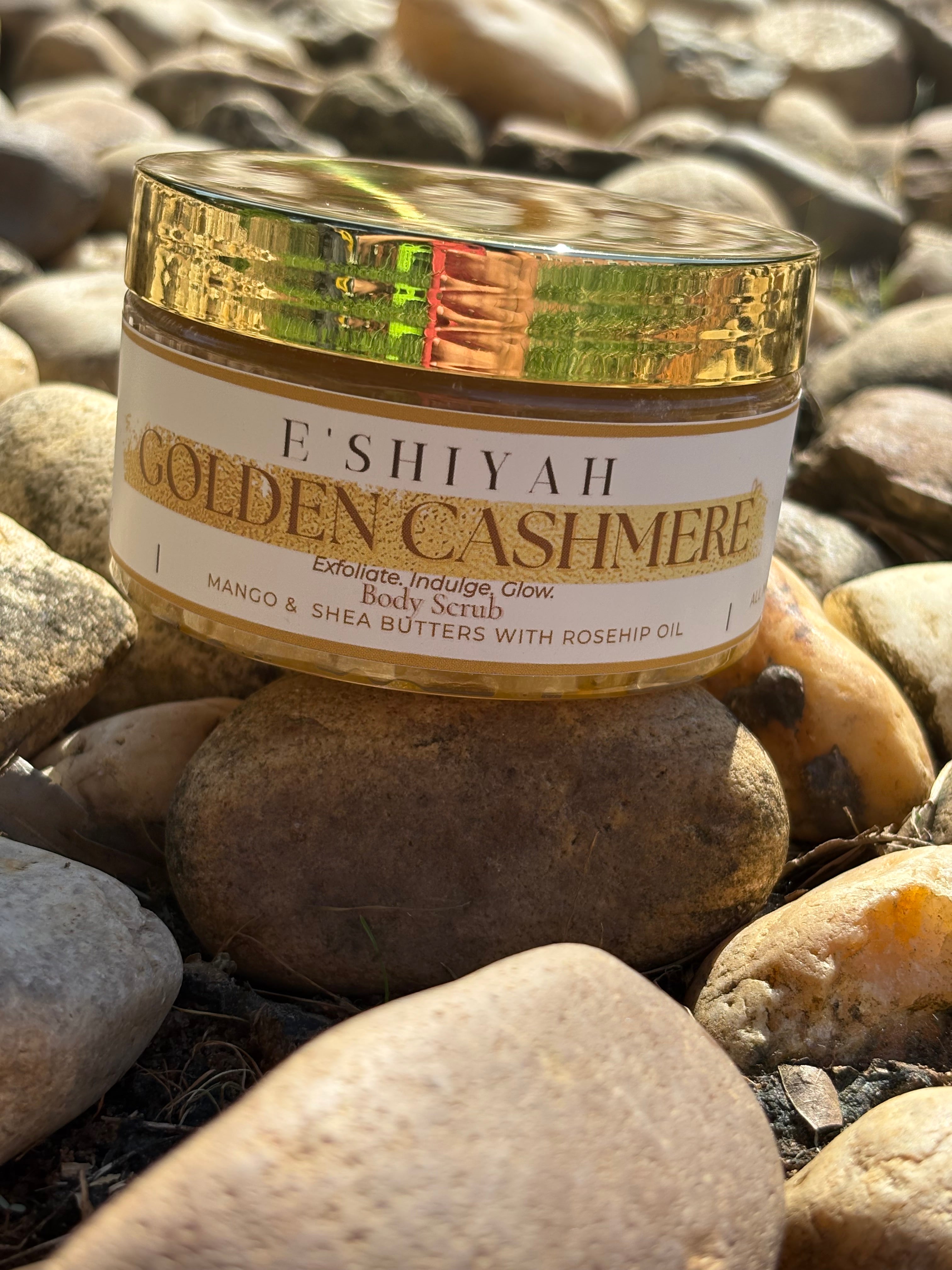 Golden Cashmere Body Scrub (8oz)