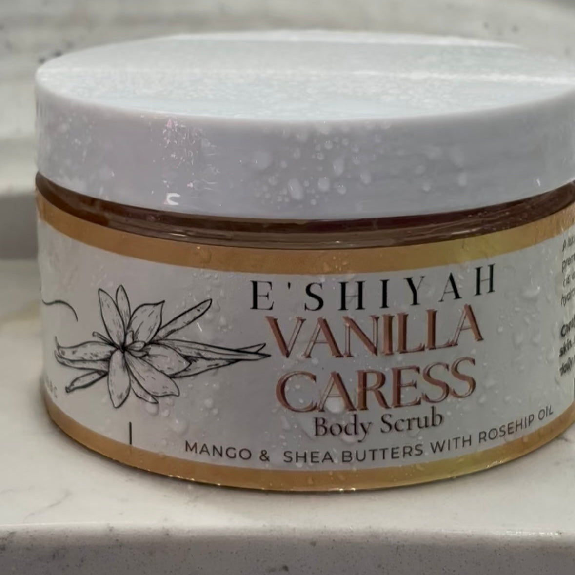 Vanilla Caress Body Scrub (8oz)
