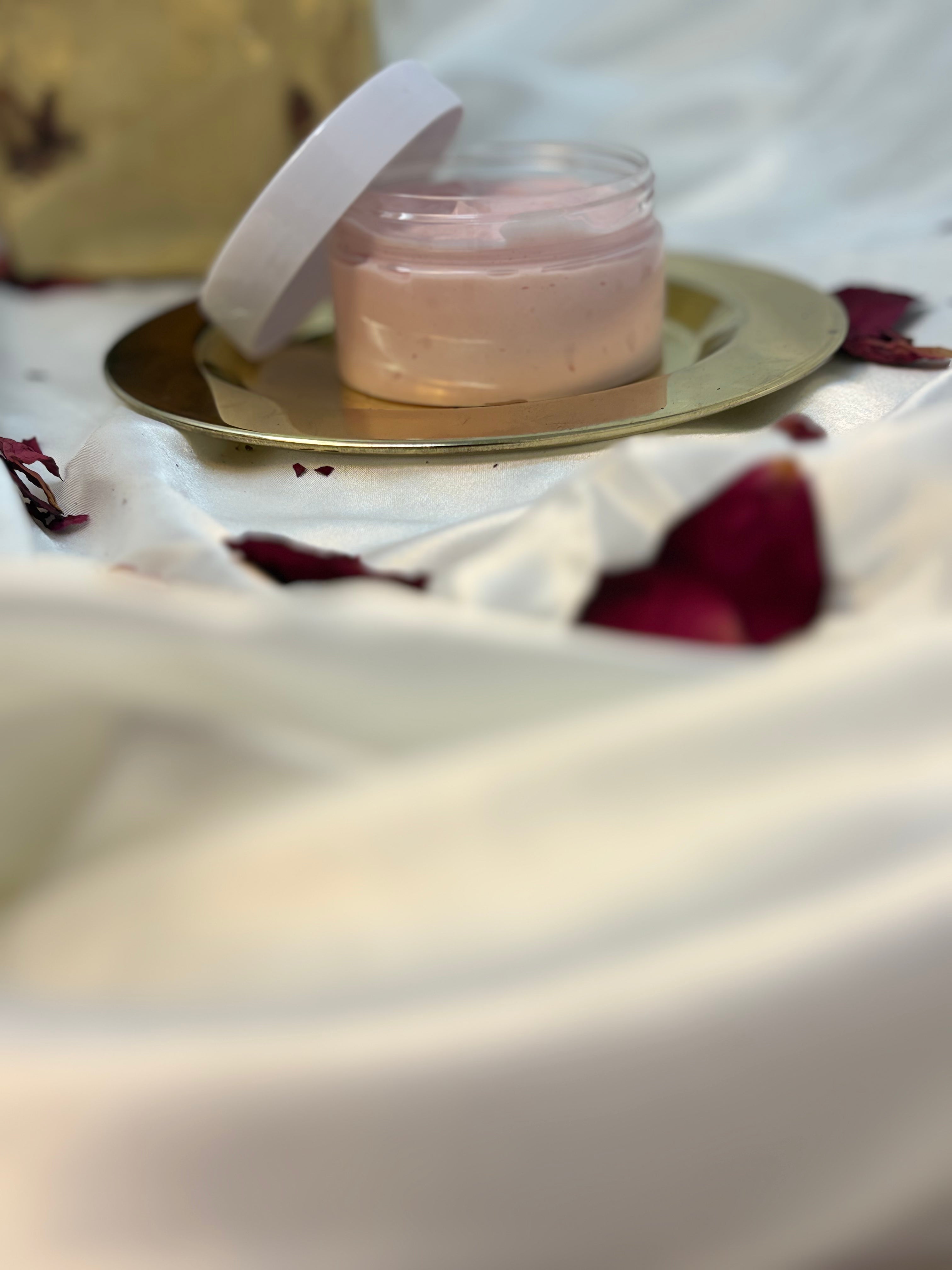 Rose Triple Butter Body Creme (4oz)