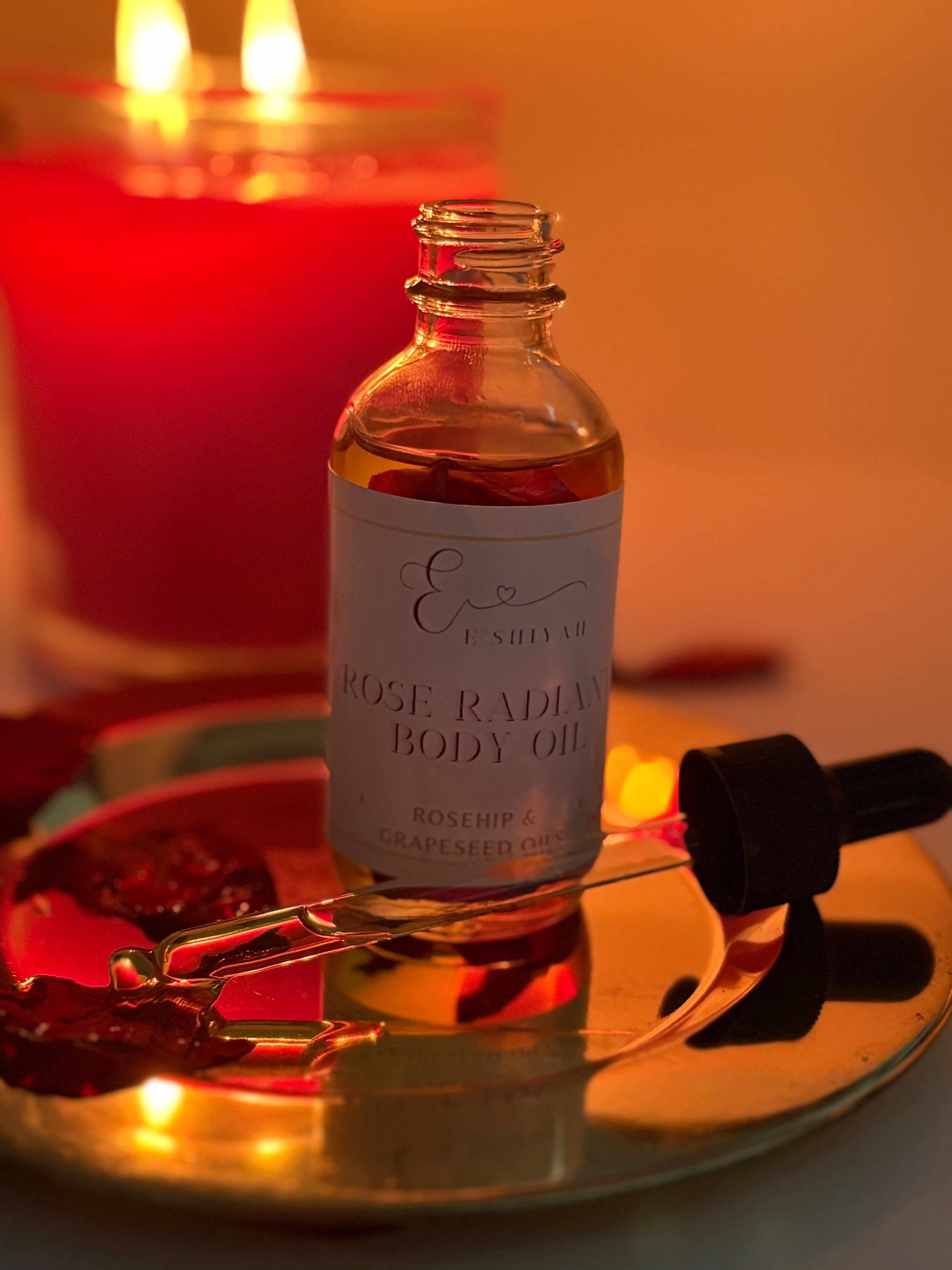 Rose Radiant Body Oil (2oz)